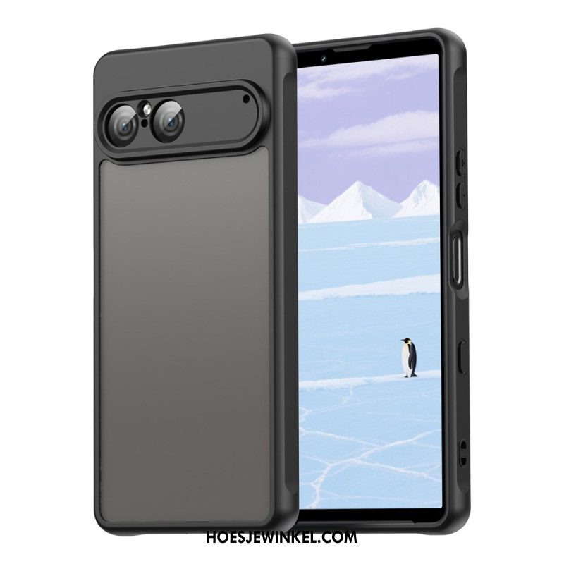 Hoesje Sony Xperia 10 Vii Getint Hybride