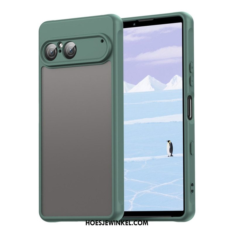 Hoesje Sony Xperia 10 Vii Getint Hybride