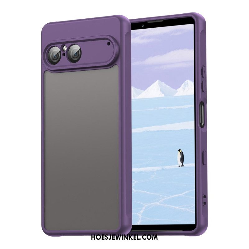 Hoesje Sony Xperia 10 Vii Getint Hybride