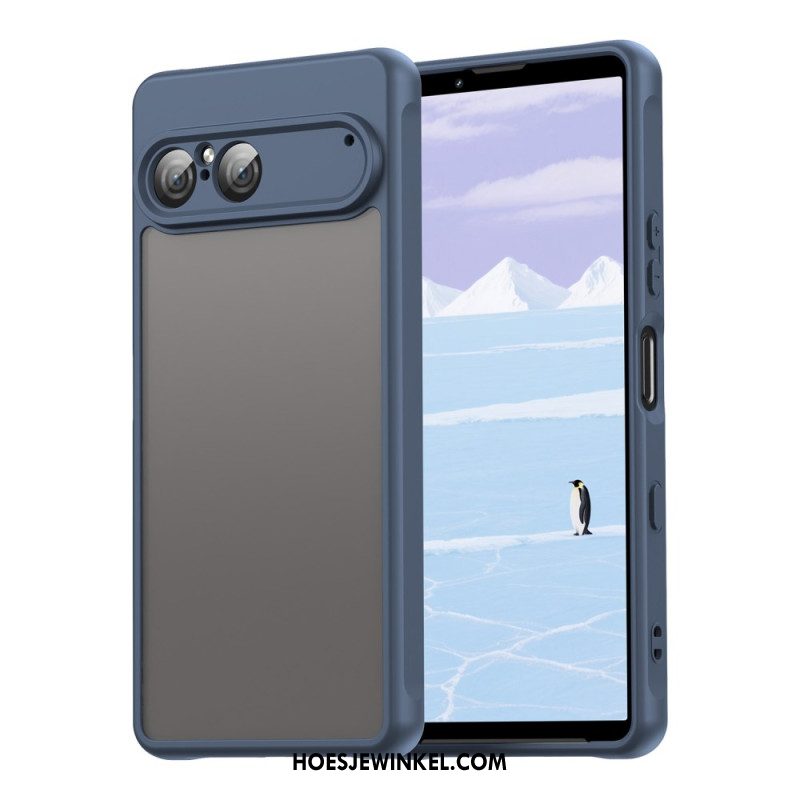 Hoesje Sony Xperia 10 Vii Getint Hybride