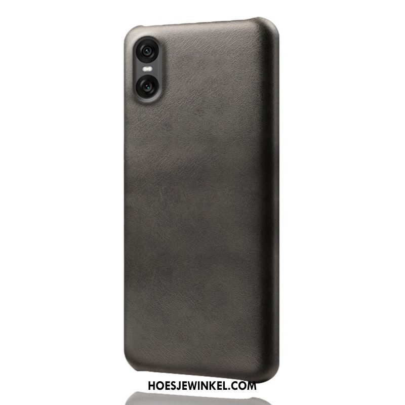 Hoesje Sony Xperia 10 Vii Lederlook