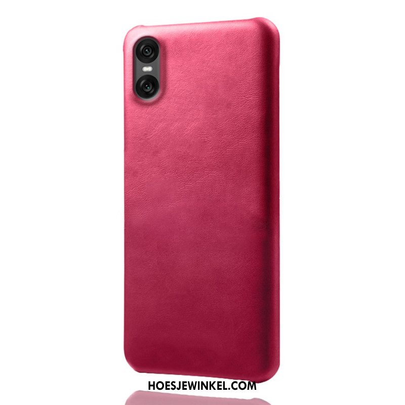 Hoesje Sony Xperia 10 Vii Lederlook