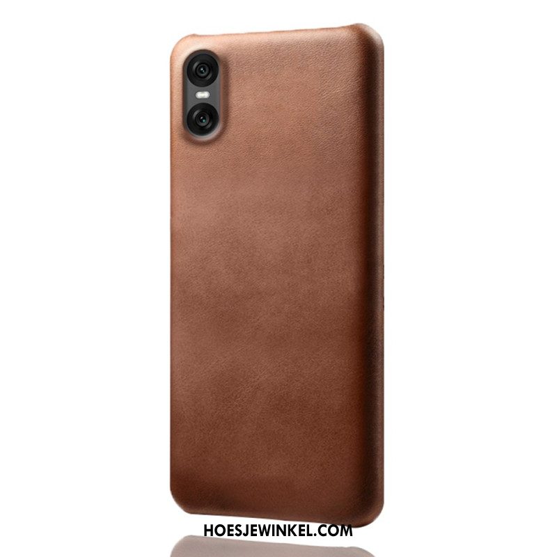 Hoesje Sony Xperia 10 Vii Lederlook