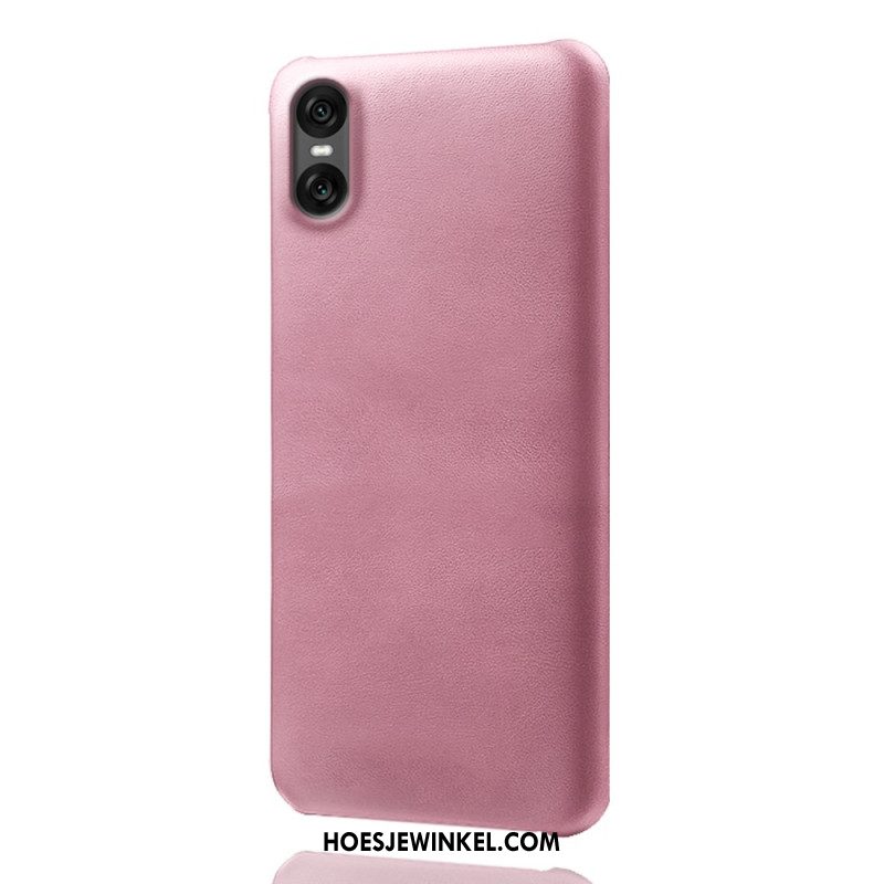 Hoesje Sony Xperia 10 Vii Lederlook