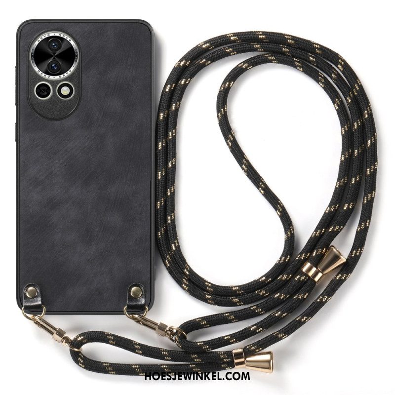 Hoesje Voor Huawei Nova 13 Retro Imitatieleer