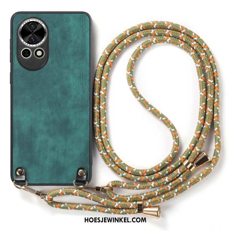 Hoesje Voor Huawei Nova 13 Retro Imitatieleer