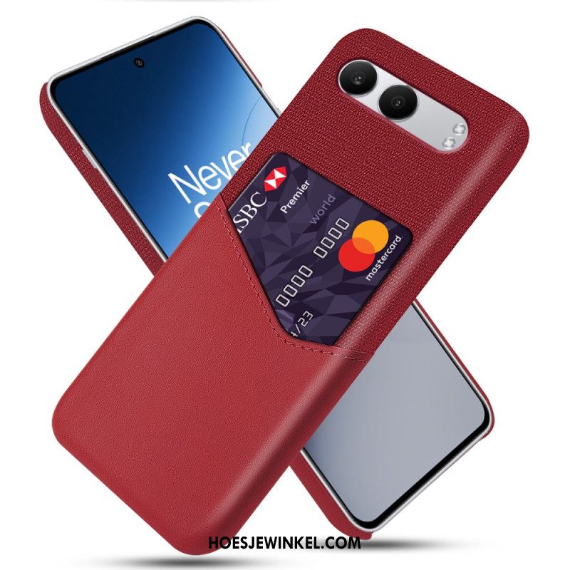 Hoesje Voor Oneplus Nord 4 Kaarthouder