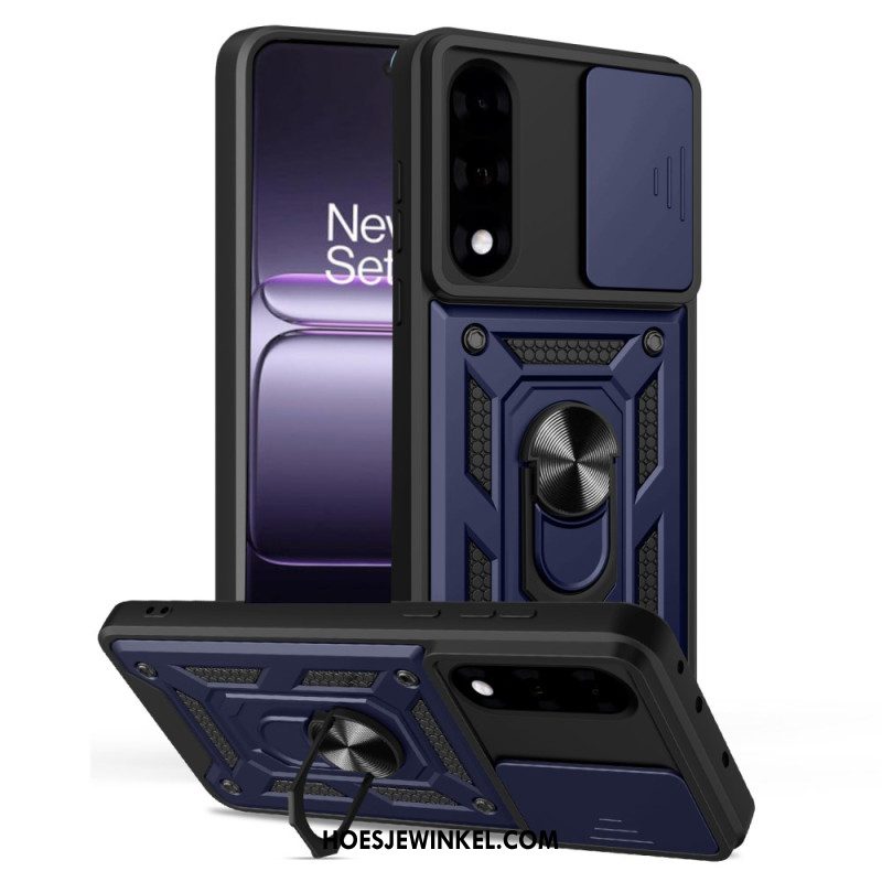 Hoesje Voor Oneplus Nord 5 Schuifbare Cameracover En Standaard