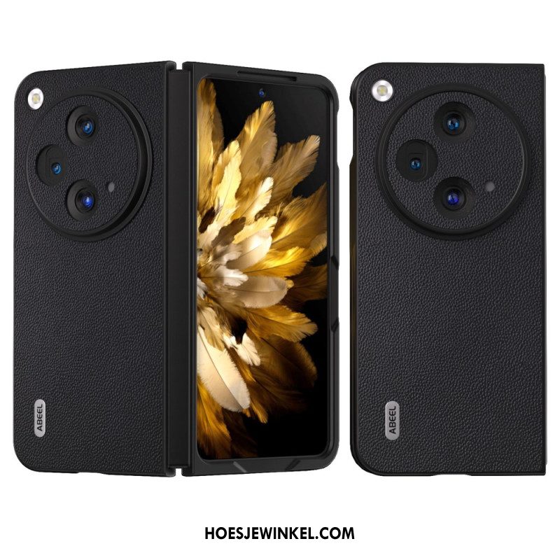 Hoesje Voor Oppo Find N3 Abeel-leer