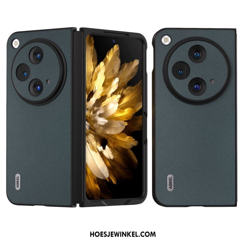 Hoesje Voor Oppo Find N3 Abeel-leer