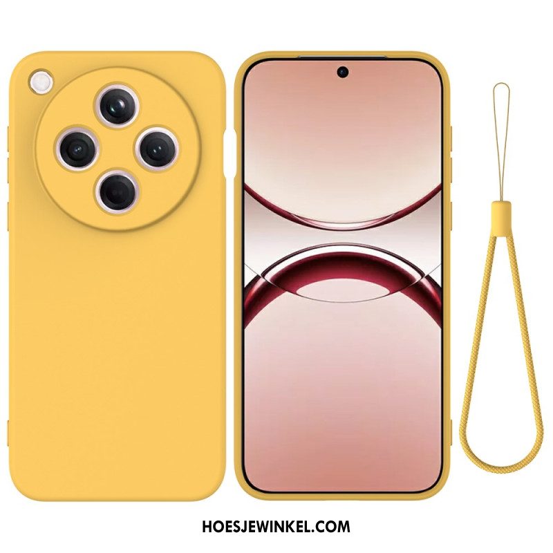 Hoesje Voor Oppo Find X8 Vloeibare Siliconen Band