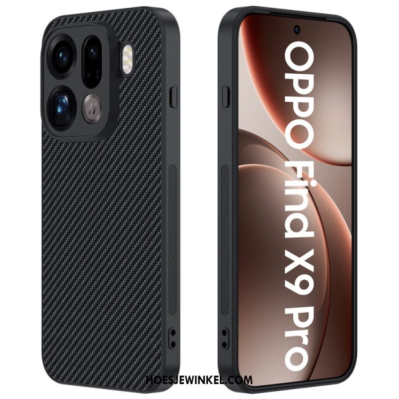 Hoesje Voor Oppo Find X9 Pro 5g Stevig Met Koolstofvezeltextuur