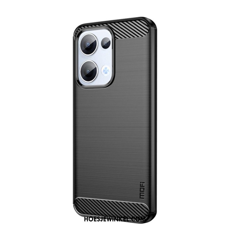 Hoesje Voor Oppo Reno 13 5g Geborsteld Koolstofvezel
