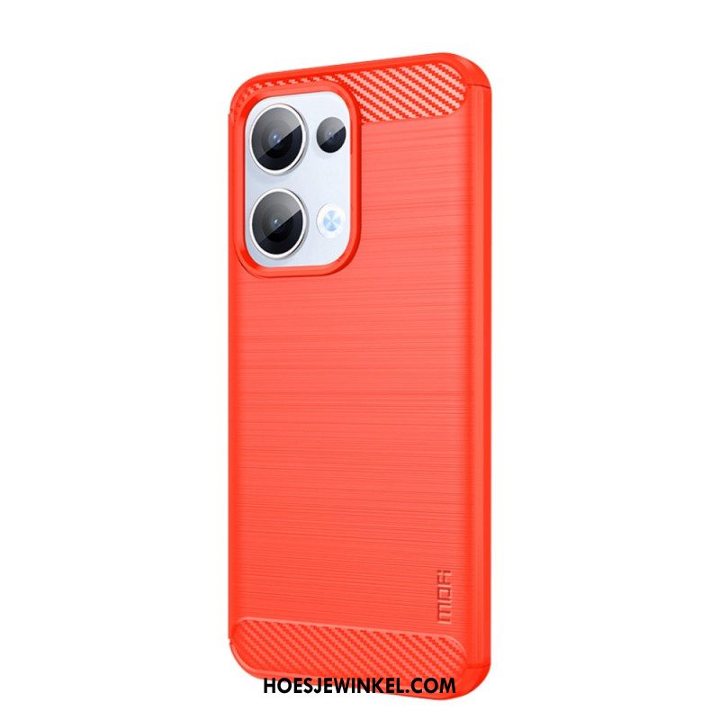 Hoesje Voor Oppo Reno 13 5g Geborsteld Koolstofvezel
