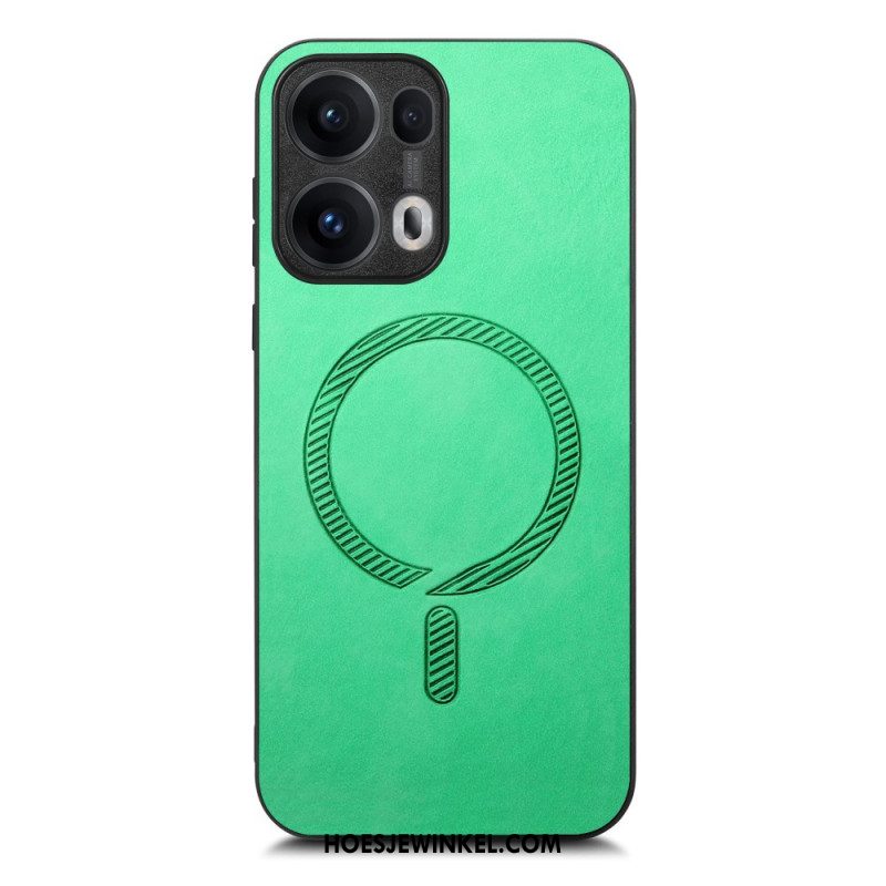 Hoesje Voor Oppo Reno 13 Pro 5g Magsafe-compatibel Suède-effect