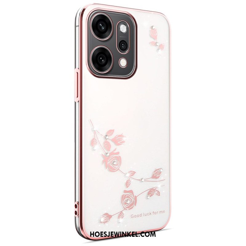 Hoesje Voor Oppo Reno 14 5g Kadem Bloemen