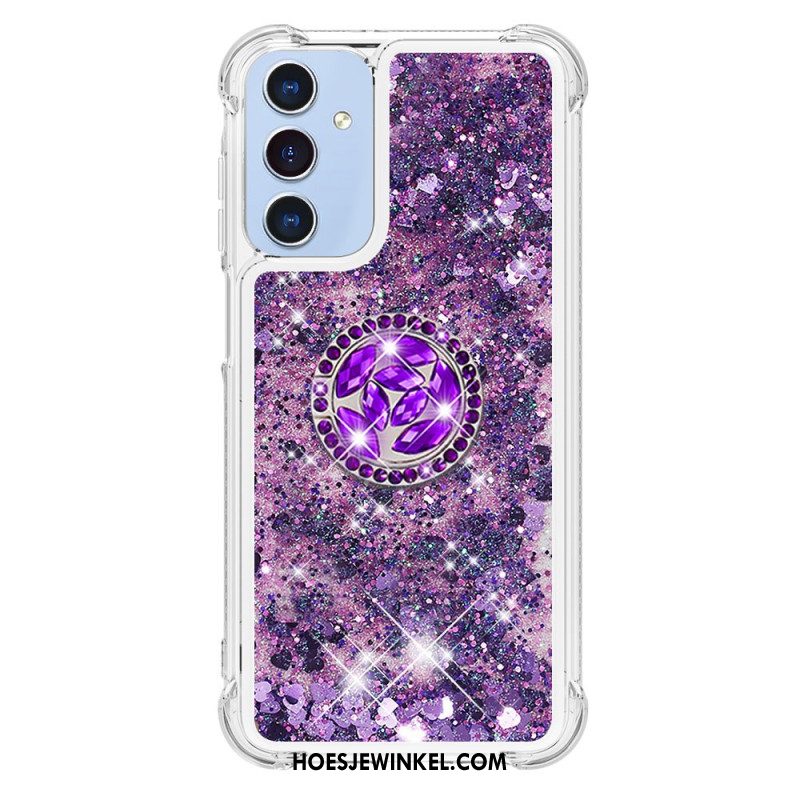 Hoesje Voor Samsung Galaxy A17 4g / 5g Glitterringhouder