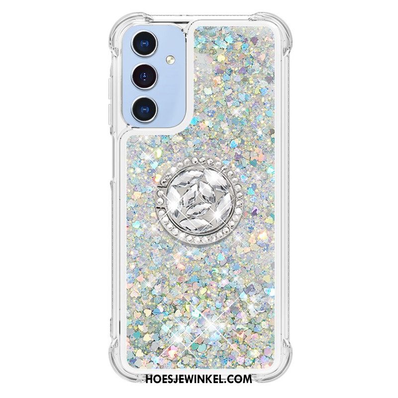 Hoesje Voor Samsung Galaxy A17 4g / 5g Glitterringhouder