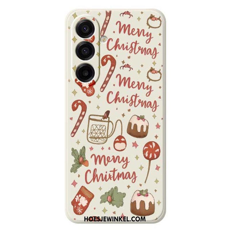 Hoesje Voor Samsung Galaxy A17 4g / 5g Vrolijk Kerstmis