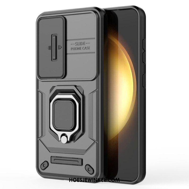 Hoesje Voor Samsung Galaxy S25 5g Duurzame Ringcase Met Camerabeschermer