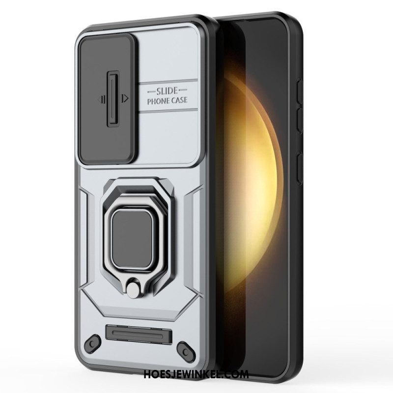 Hoesje Voor Samsung Galaxy S25 5g Duurzame Ringcase Met Camerabeschermer
