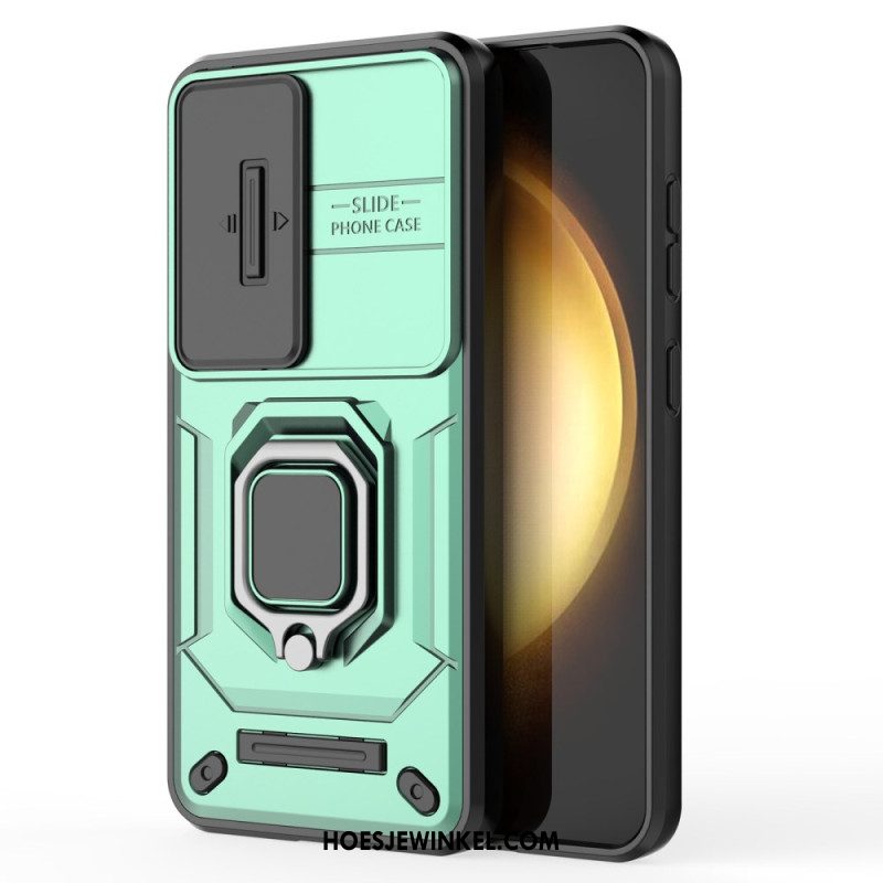 Hoesje Voor Samsung Galaxy S25 5g Duurzame Ringcase Met Camerabeschermer