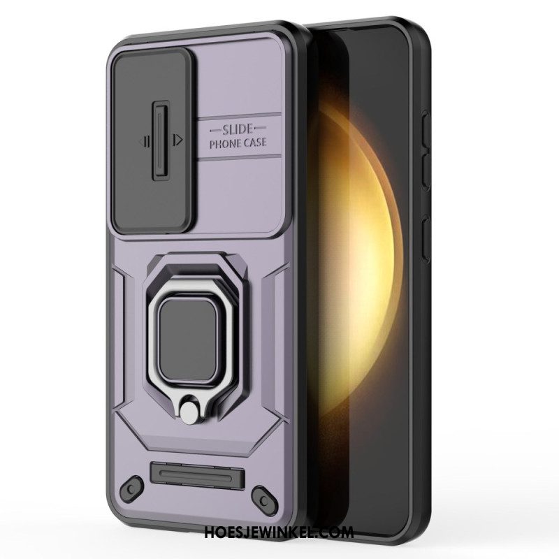 Hoesje Voor Samsung Galaxy S25 5g Duurzame Ringcase Met Camerabeschermer