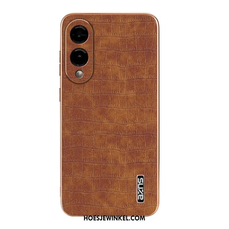 Hoesje Voor Samsung Galaxy S25 5g Edge Azns Krokodillenstijl