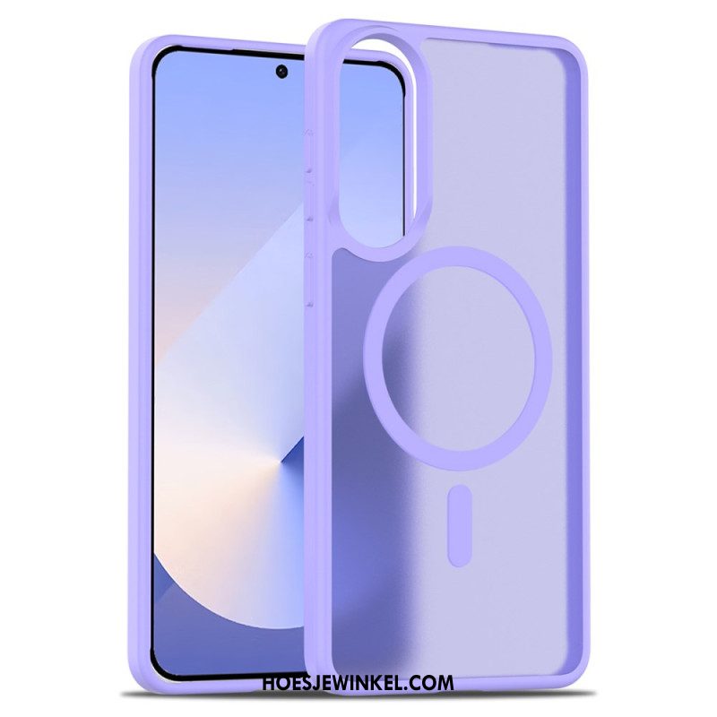 Hoesje Voor Samsung Galaxy S25 5g Edge Gladde Textuur (magsafe-compatibel)