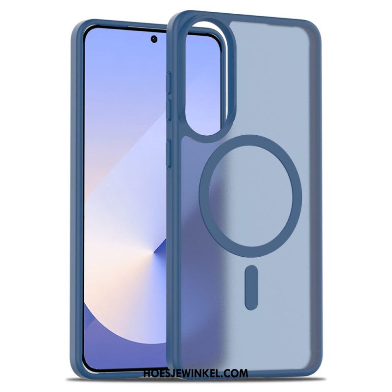 Hoesje Voor Samsung Galaxy S25 5g Edge Gladde Textuur (magsafe-compatibel)