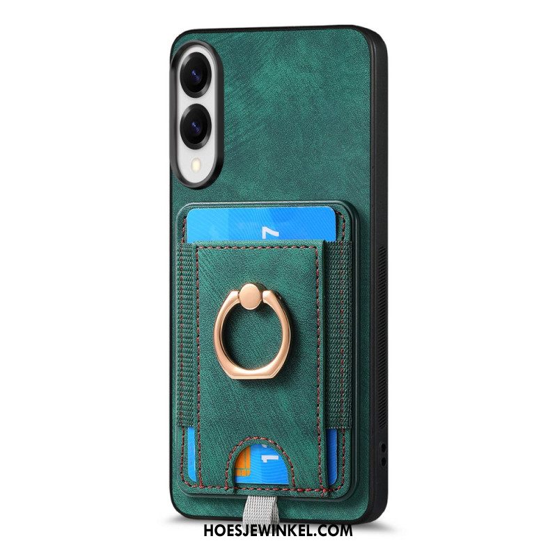 Hoesje Voor Samsung Galaxy S25 5g Edge Magnetisch Met Afneembare Kaarthouder