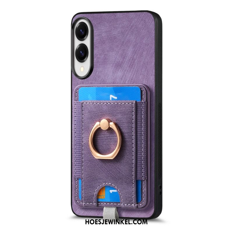 Hoesje Voor Samsung Galaxy S25 5g Edge Magnetisch Met Afneembare Kaarthouder