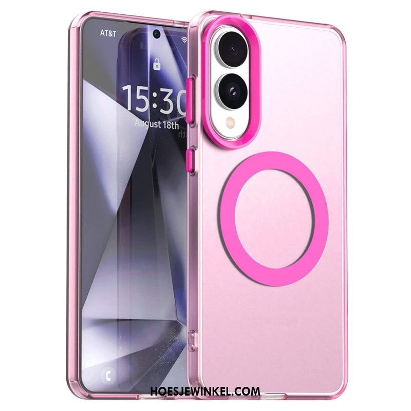 Hoesje Voor Samsung Galaxy S25 5g Edge Magsafe-compatibel Hybride