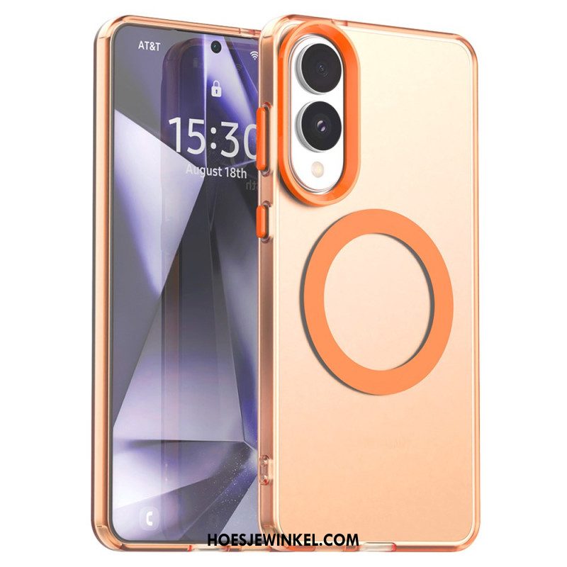 Hoesje Voor Samsung Galaxy S25 5g Edge Magsafe-compatibel Hybride