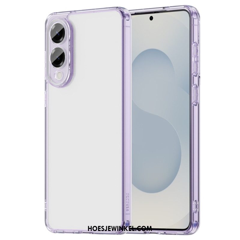 Hoesje Voor Samsung Galaxy S25 5g Edge Rand Met Metaaleffect