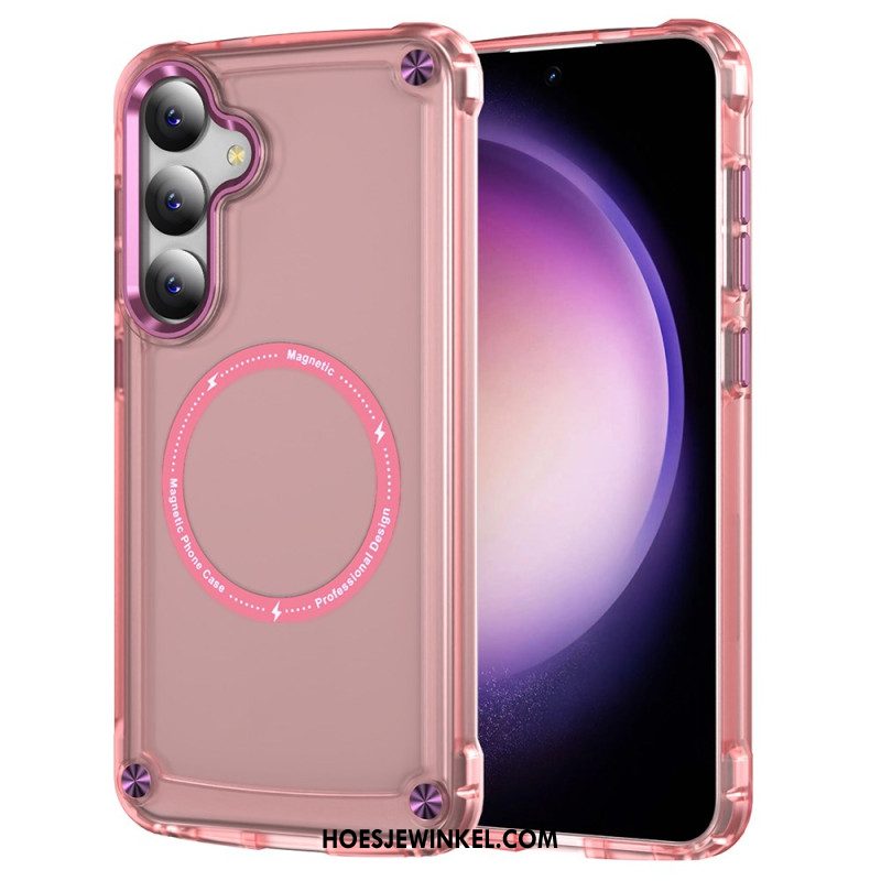 Hoesje Voor Samsung Galaxy S25 5g Robuust Compatibel Met Magsafe