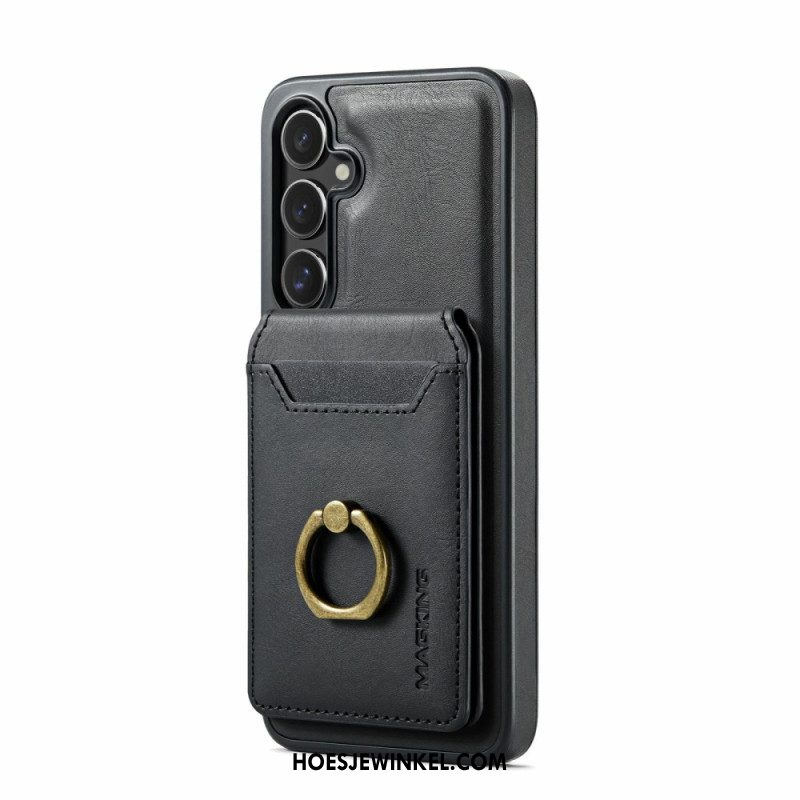 Hoesje Voor Samsung Galaxy S25 Fe Afneembare Magnetische Kaarthouder
