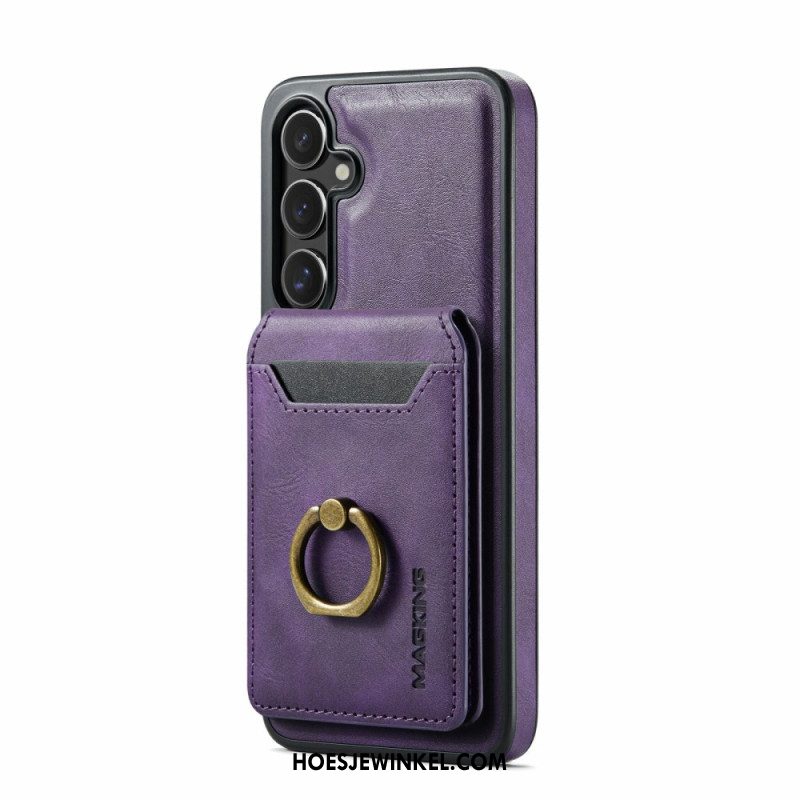 Hoesje Voor Samsung Galaxy S25 Fe Afneembare Magnetische Kaarthouder