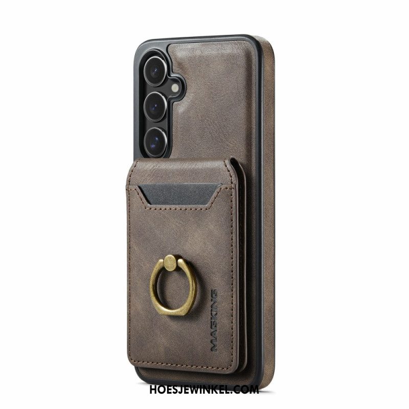Hoesje Voor Samsung Galaxy S25 Fe Afneembare Magnetische Kaarthouder