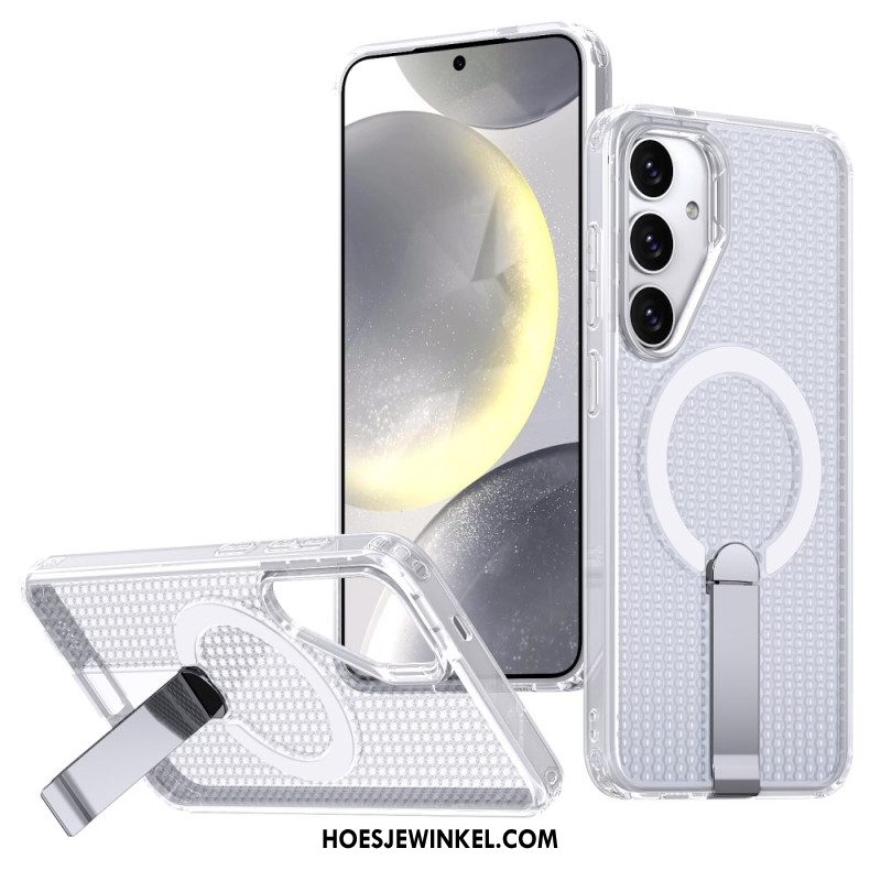 Hoesje Voor Samsung Galaxy S25 Fe Magsafe-houder Met Textuur