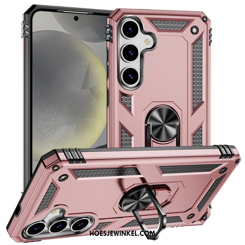 Hoesje Voor Samsung Galaxy S25 Plus 5g Klassieke Ringhouder