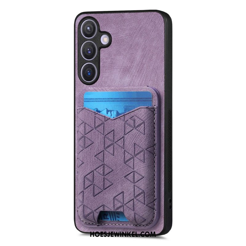 Hoesje Voor Samsung Galaxy S25 Plus 5g Met Kaarthouder En Standaard