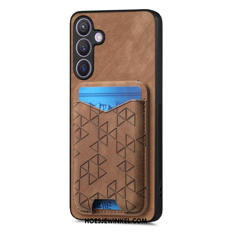 Hoesje Voor Samsung Galaxy S25 Plus 5g Met Kaarthouder En Standaard