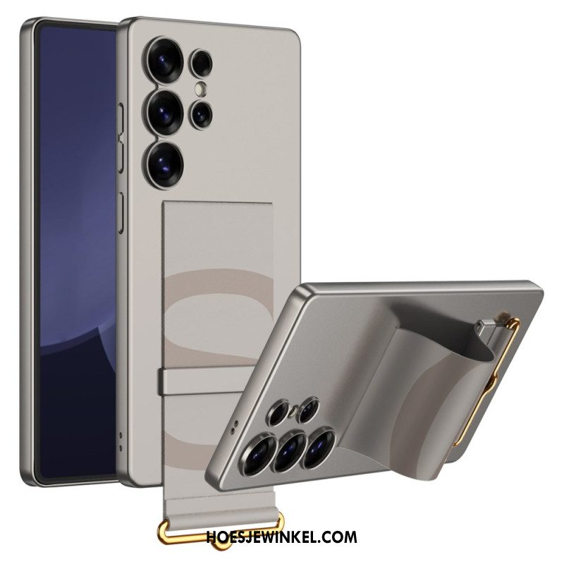 Hoesje Voor Samsung Galaxy S25 Ultra 5g Gkk-bandje En -standaard