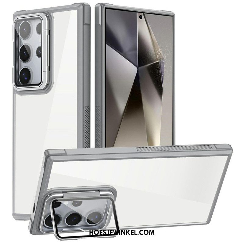 Hoesje Voor Samsung Galaxy S25 Ultra 5g Robuust Met Ingebouwde Standaard