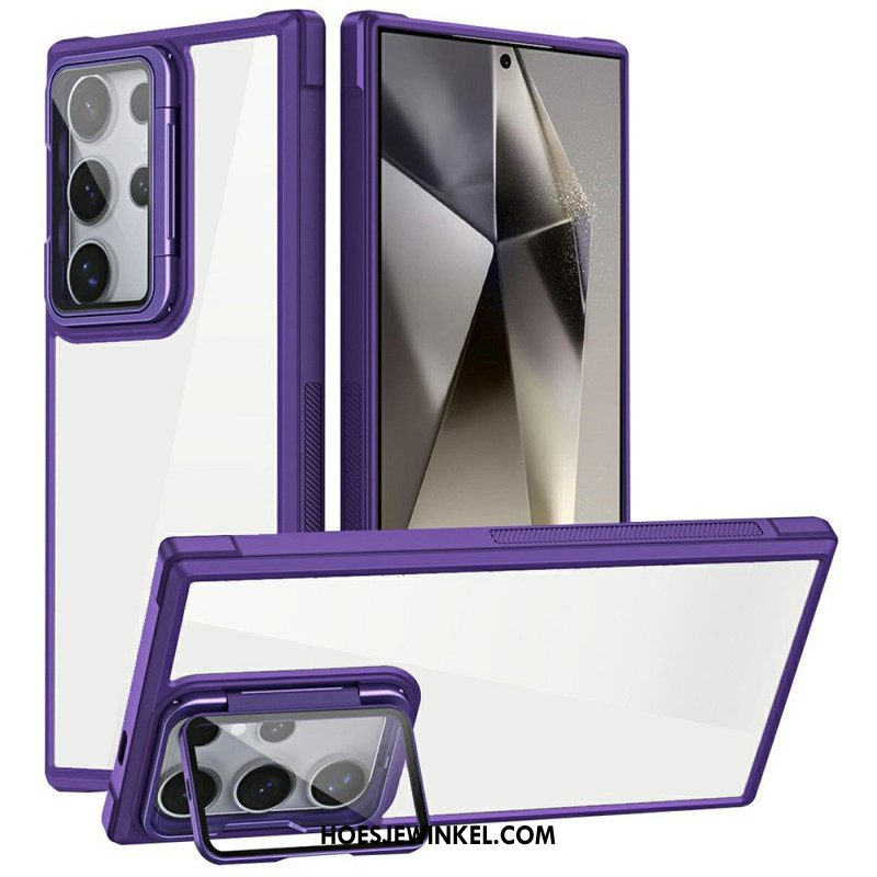 Hoesje Voor Samsung Galaxy S25 Ultra 5g Robuust Met Ingebouwde Standaard