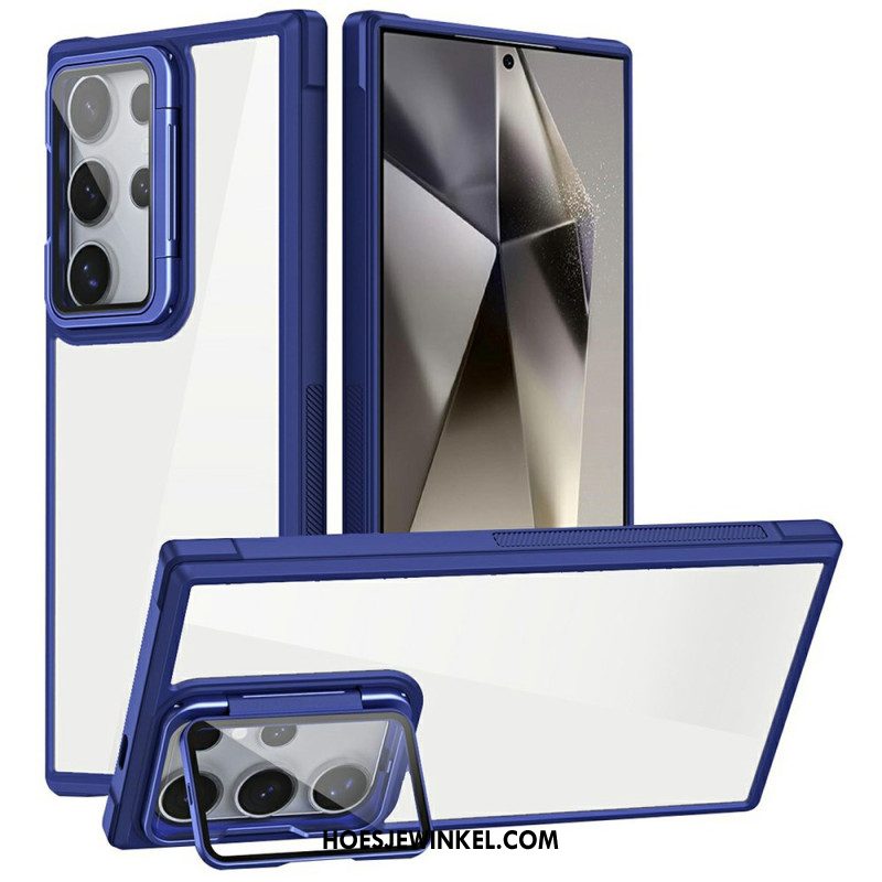 Hoesje Voor Samsung Galaxy S25 Ultra 5g Robuust Met Ingebouwde Standaard