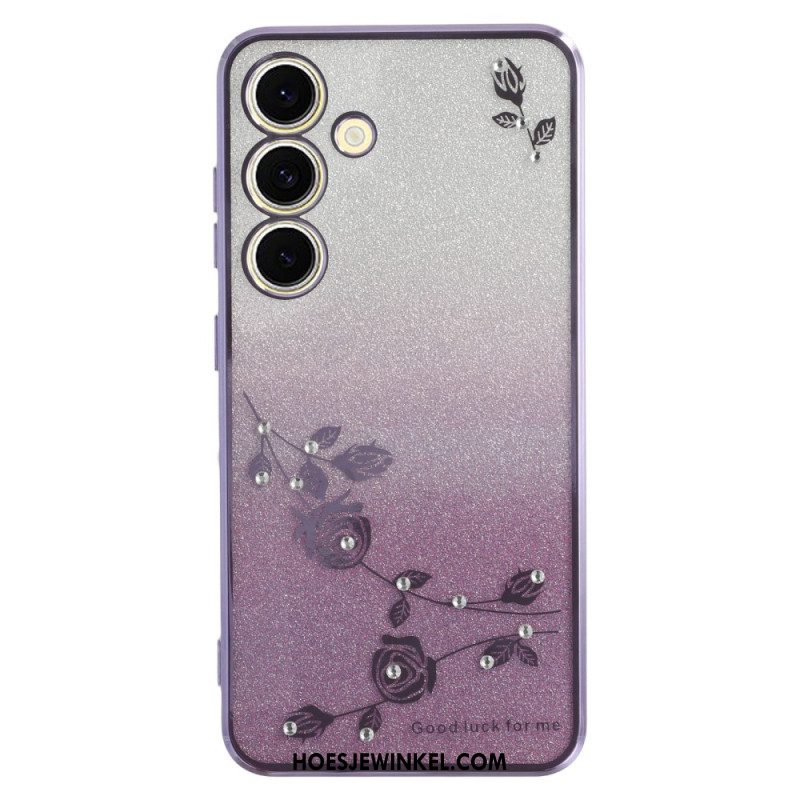 Hoesje Voor Samsung Galaxy S26 Gradient Pailletten Kadem