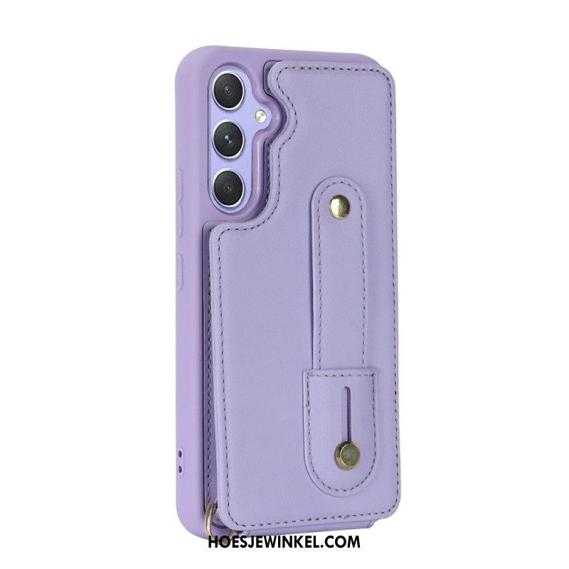 Hoesje Voor Samsung Galaxy S26 Kaarthouder En Schouderriem