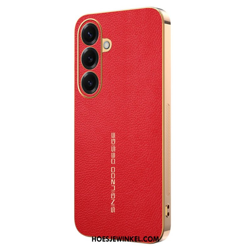 Hoesje Voor Samsung Galaxy S26 Lychee Textuur